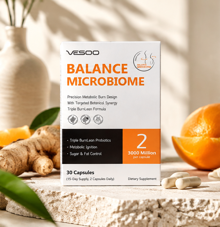 VESOO phase supplement packaging