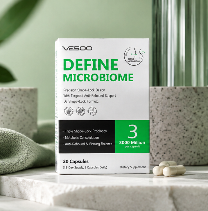 VESOO phase supplement packaging