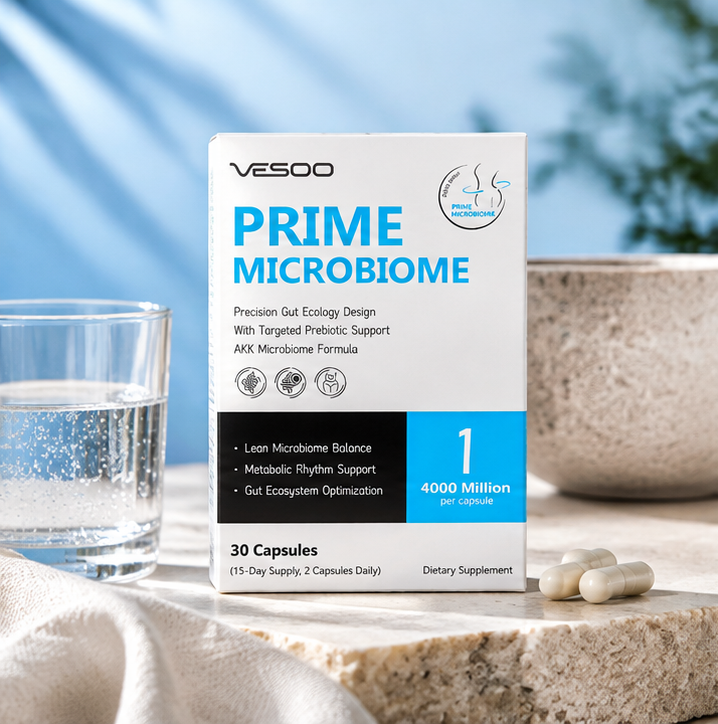 VESOO phase supplement packaging